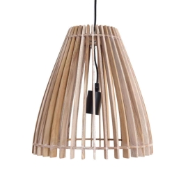 Φωτιστικό Οροφής Jivit 0060376 (30×32) Natural Soulworks Ξύλο