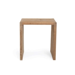 Τραπέζι Βοηθητικό Infinity 0490015 40x40x45cm Natural Soulworks