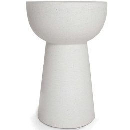 Σκαμπό Noria 0800004 41x41x54cm Terazzo White Soulworks
