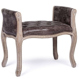 Σκαμπό Diva 0743675 71x48x60cm Natural-Brown