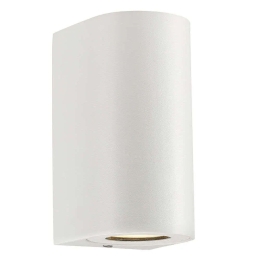 Φωτιστικό Τοίχου Canto Maxi 2 49721001 10x8,7x17cm 2xGU10 28W IP44 White Nordlux