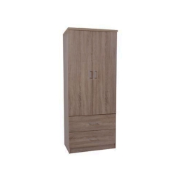 Ντουλάπα Life Sonoma E8380,2 80X42X180 cm Δίφυλλη Μελαμίνη