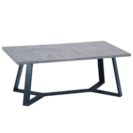 Τραπεζάκι Σαλονιού Hanson ΕΜ755,3 Cement Mdf