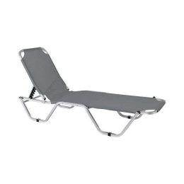 Ξαπλώστρα Creta Ε281,6 60x197x30cm Grey