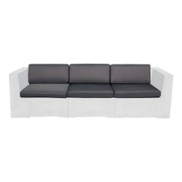 Σετ  Μαξιλάρια Concrete Τριθέσιος Καναπέ (6τ) Water Repellent Grey Ε6200,Μ Πολυέστερ