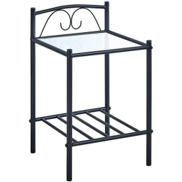 Kομοδίνο Rado Ε8013,1 40x40x64cm Black