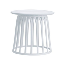 Τραπεζάκι Saba White Ε382,1 D.50x45cm