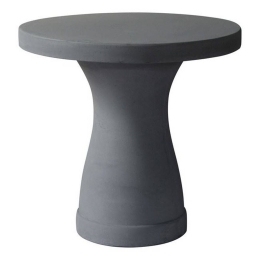 Τραπέζι Concrete Cement Grey Ε6206 D.80 H.75cm
