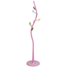 Καλόγερος Woody ΕΜ191,2 Φ37x170cm Pink Μέταλλο