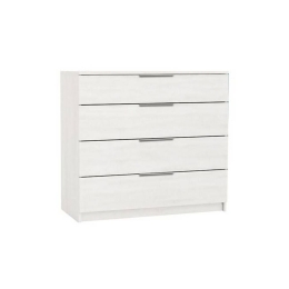Συρταριέρα Drawer White Ε759,3 80x40x83cm Μελαμίνη