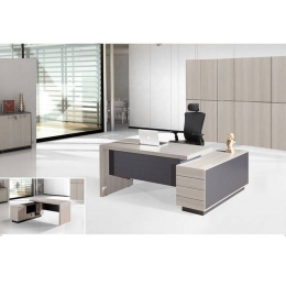 Γραφείο Progress Αναστρέψιμο Elm/Grey ΕΟ813 180x80/160x40 (H.76)cm