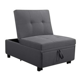Πολυθρόνα - Κρεβάτι Imola Ε9921,01 75x106x90/75x172x44cm Light Grey Ύφασμα