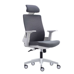 Πολυθρόνα Γραφείου Διευθυντική BF8900 ΕΟ528,30 64x66x116/128cm White-Grey