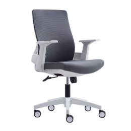 Πολυθρόνα Γραφείου BF8950 ΕΟ529,30 64x64x98/110cm White-Grey