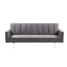 Καναπές - Κρεβάτι Hit Ε9441,1 198x86x81cm/180x104x41cm Light Grey Μέταλλο,Ύφασμα,Ξύλο