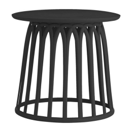 Τραπεζάκι Saba Ε382,2 Φ50x45cm Black