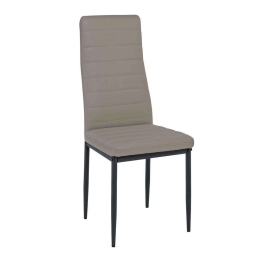 Καρέκλα Jetta ΕΜ966Β,96Κ Cappuccino 40x50x95 cm Σετ 6τμχ