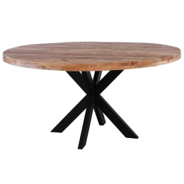 Τραπέζι Lizard ΕΑ7055 150x78cm Natural-Black