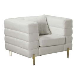 Πολυθρόνα Morris Ε9600,11 103x84x76cm White