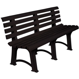 Παγκάκι Κήπου Atena Ε368,2 150x73x51cm Anthracite Τριθέσιος