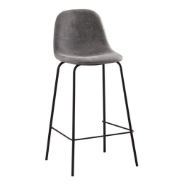 Σκαμπό Μπαρ Celina  Grey ΕΜ901,8 47x51x77/106cm Grey