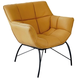 Πολυθρόνα Adams Ε7114,2 72x79x77cm Yellow