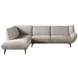 Καναπές Γωνιακός (Δεξιά Γωνία) Emerald Ε9419,11 274x203x88cm Beige