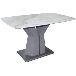 Τραπέζι Roman Ε791,2 160x90x77cm Grey