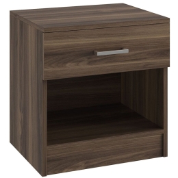 Κομοδίνο με 1 Συρτάρι LIFE-W Ε757,1 45x35x47cm Walnut