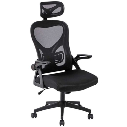 Πολυθρόνα Διευθυντή ΕΟ5301 63x63x118/128cm Black