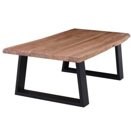 Τραπεζάκι Lizard-W ΕΑ7101,W 115x60x40cm Natural-Black