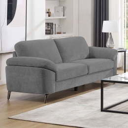 Καναπές Τριθέσιος Katrina Ε9446,31 212x87x89cm Grey