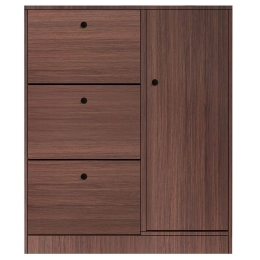 Παπουτσοθήκη Ε834,1 100x24x112cm Walnut