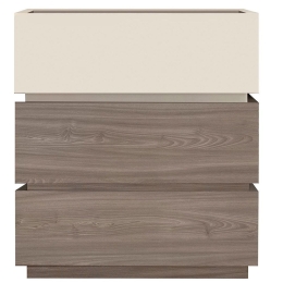 Συρταριέρα Vanity Ε7352,2 60x40x66cm Walnut-Ecru