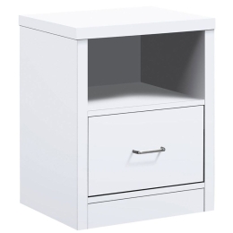 Κομοδίνο Caliber Ε7387,1 47x39x60cm White