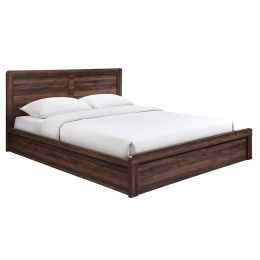 Κρεβάτι Διπλό Caliber (Για Στρώμα 150x200cm) Ε73862,2 158x210x100cm Walnut Διπλό