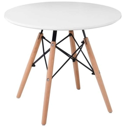 Τραπεζάκι Παιδικό Art Wood Ε708Κ,2 Φ60x49cm White Mdf