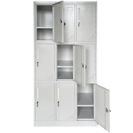 Φοριαμός 9 Θέσεων Ε6003,2 90x40x185cm Grey