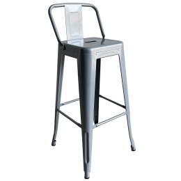 Σκαμπό Bar Relix Ε5199,4W 44x44x76/97cm Grey