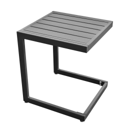 Τραπεζάκι Βοηθητικό Corte Ε6727,1 35x35x41cm Black