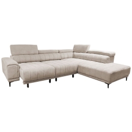 Καναπές Αριστερή Γωνία Massimo Ε983,1L 289x229x107/74-90cm Beige-Sand