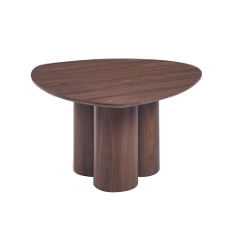 Τραπεζάκι Σαλονιού-Καθιστικού Lebron Ε7697,1 80x80x45cm Walnut