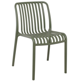 Καρέκλα Στοιβαζόμενη Moda-N Ε3801,4Ν 51x57x78cm Green