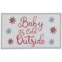 Πατάκι Εισόδου Bby It's Cold Outside -AMDMW-BABYITSCOLD-7040 70x40cm Multi Artsy Mats 70x40