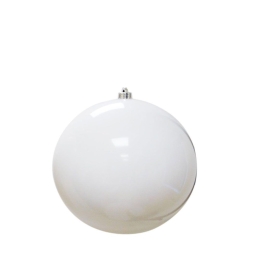 Χριστουγεννιάτικη Μπάλα 00.01.13052 25cm White
