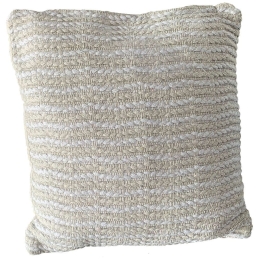 Μαξιλάρι Διακοσμητικό (Με Γέμιση) 00.02.23546 Natural-White 45X45 100% Βαμβάκι