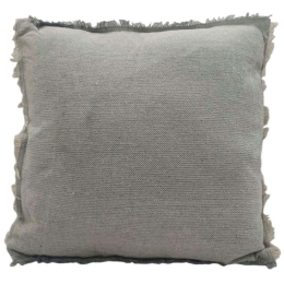 Μαξιλάρι Διακοσμητικό (Με Γέμιση) 00.02.23809 Grey 45X45 100% Βαμβάκι