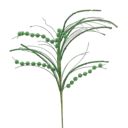 Κλαδί Με Glitter 00.11.13687 76cm Green