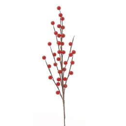 Κλαδί Berries 00.11.16913 45cm Red