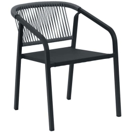 Πολυθρόνα Tangier 0043-125-019 57x61x75cm Grey